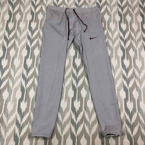 Nike Pro Elite 2020 Track And Field Mens Running Tights Gray 2XL 824624 USA MADE - Picture 6 of 14